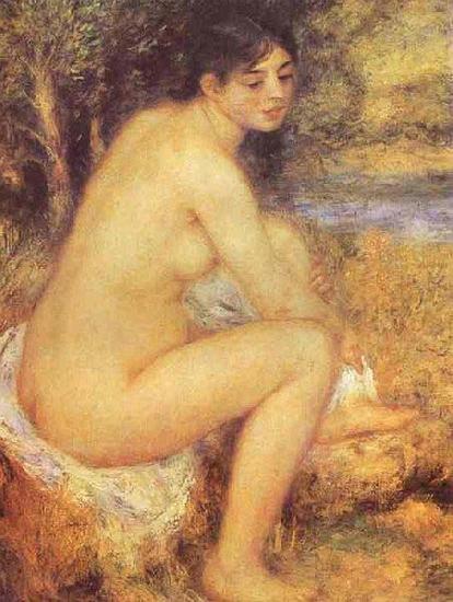 Seating Girl,, Pierre-Auguste Renoir